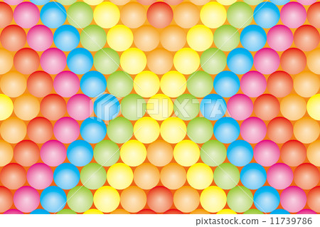 Background material Wallpaper (rainbow colored ball, rainbow, rainbow color, rainbow, seven colors) 11739786