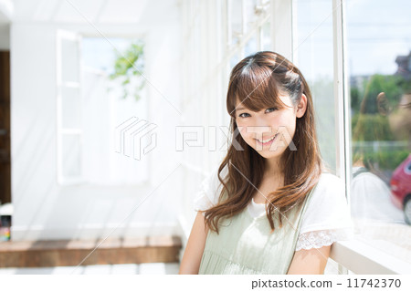 Refreshing ladies at the window Refreshing ladies at the window 11742370