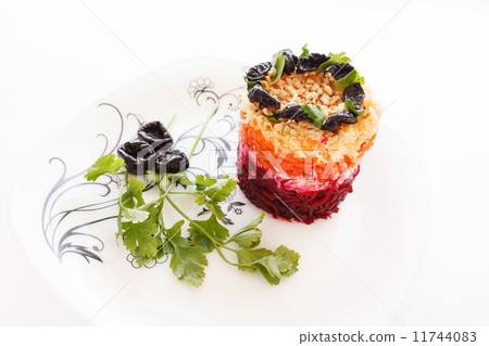 salad with beetroot salad with beetroot 11744083