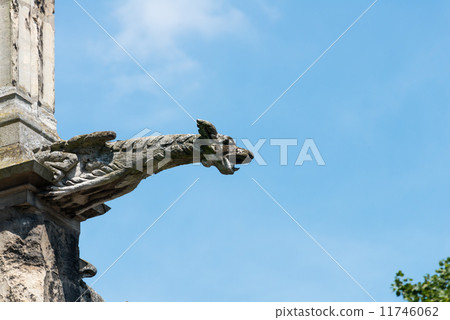Gargoyle of Notre Dame Cathedral in Rouen 11746062