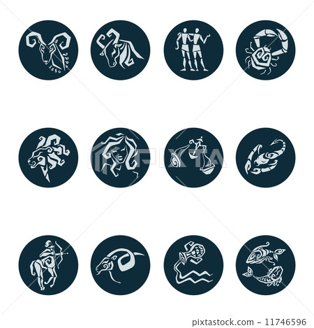 Horoscope Zodiac Star signs, vector set. Horoscope Zodiac Star signs, vector set. 11746596