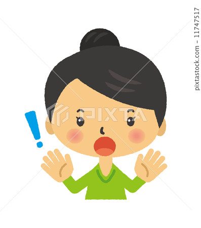 家庭主婦驚訝驚訝 11747517