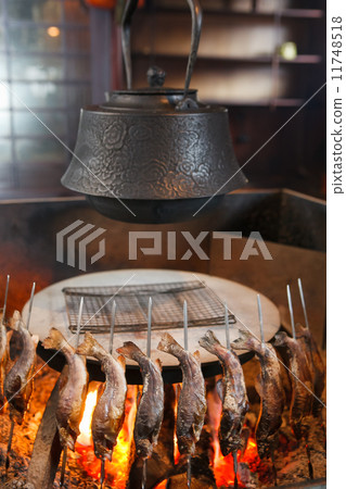 鹽烤三文魚 鹽烤三文魚 11748518