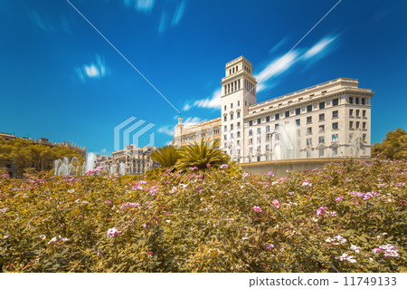 Fountain in Barcelona, Spain 11749133