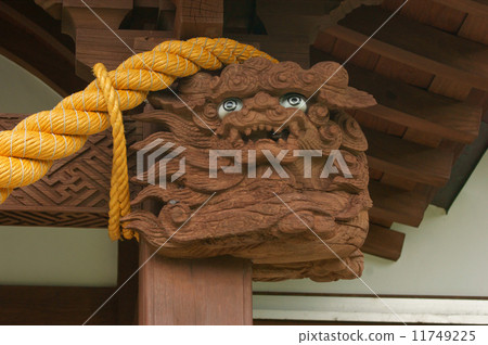 神社支柱的裝飾·膝蓋鼻子 11749225