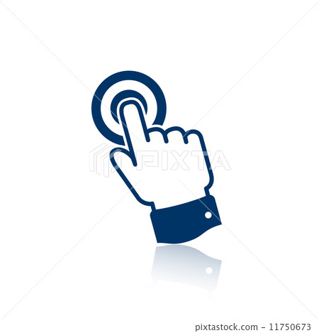 Pointing finger icon 11750673
