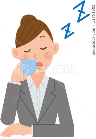 睡覺的女商人 睡覺的女商人 11751902