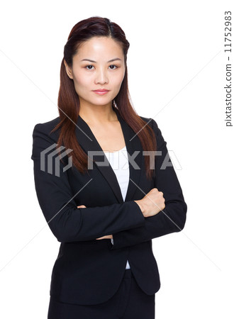 Serious business woman Serious business woman 11752983