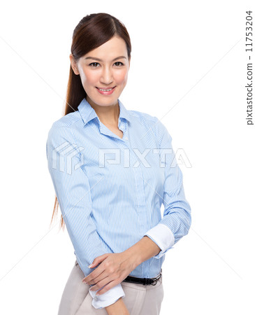 Young asian business woman isolated on white background Young asian business woman isolated on white background 11753204