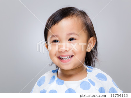 Mixed race baby girl 11754113