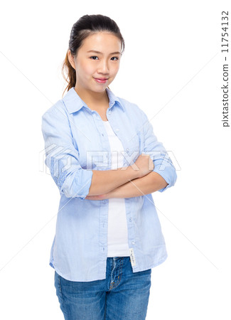 Asian woman portrait 11754132