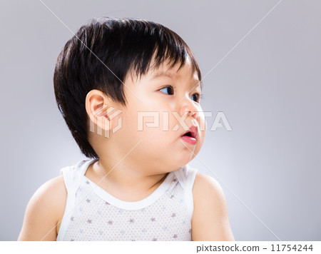 Little boy looking another side 11754244