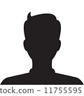 Avatar internet social profile. Vector 11755595