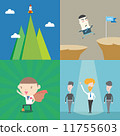 Leadership business conceptual 4 set collection 11755603