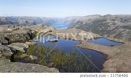 Lysefjorden near Preikestolen (Norway) Lysefjorden near Preikestolen (Norway) 11756400