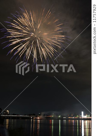 造船廠節日煙花顯示2014年 造船廠節日煙花顯示2014年 11757929