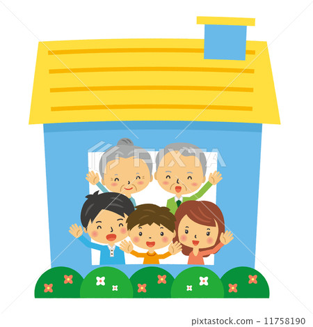Family house three generations Family house three generations 11758190