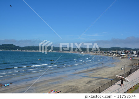 Yuigahama coast of the summer 11758574