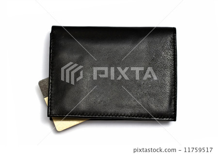 Black wallet with Credit card 11759517