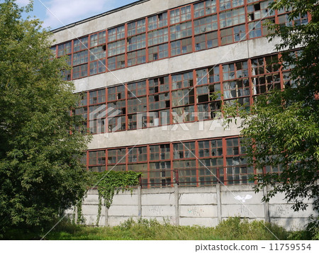 Abandoned factory building 11759554