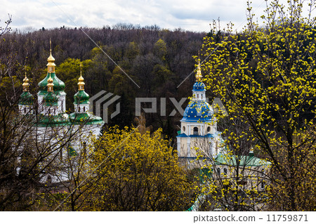 Vydubitskiy monastery in Kyiv, Ukraine Vydubitskiy monastery in Kyiv, Ukraine 11759871