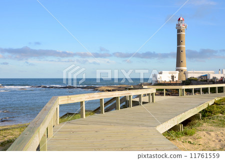 Lighthouse in Jose Ignacio near Punta del Este, Uruguay 11761559