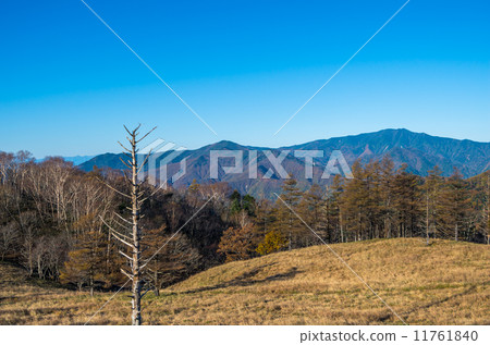 Okuchi Chichibu ridgeline in autumn 11761840