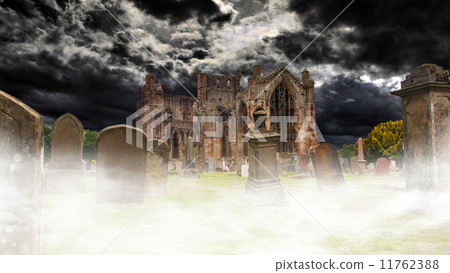 Ruins of an old monastery 11762388