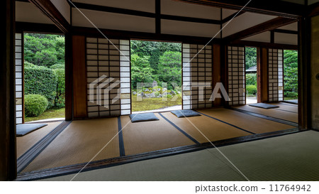 View of Sesshu Garden from the room 11764942