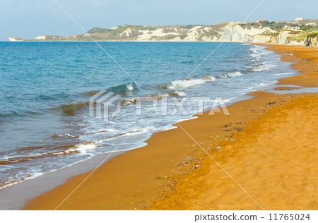 Xi Beach morning view (Greece, Kefalonia). 11765024