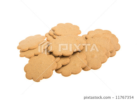 sweet cookies isolated on a white background sweet cookies isolated on a white background 11767354