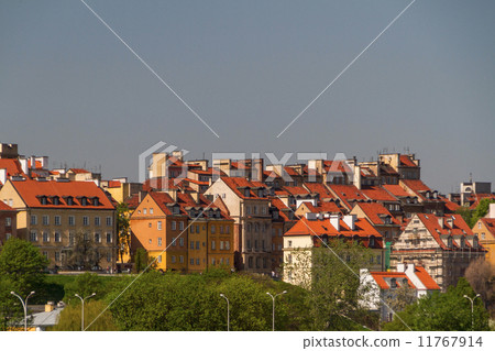 Old Town by the river Vistula picturesque scenery in the city of 11767914