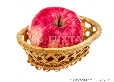 fresh red apples in the dish isolated on white background fresh red apples in the dish isolated on white background 11767950