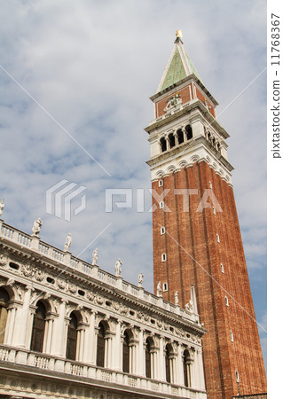 St Mark's Campanile - Campanile di San Marco in Italian, the bel St Mark's Campanile - Campanile di San Marco in Italian, the bel 11768367
