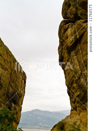 Meteora cliffs and monasteries Meteora cliffs and monasteries 11768575