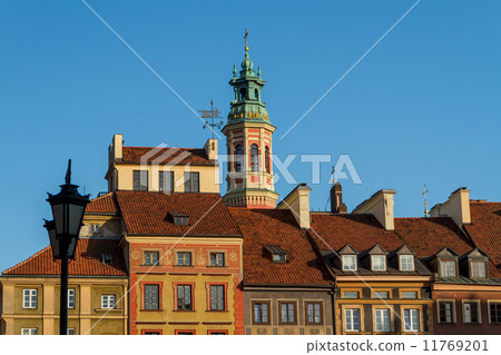 Castle Square in Warsaw, Poland Castle Square in Warsaw, Poland 11769201