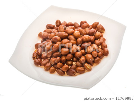 Fried peanuts heap Fried peanuts heap 11769993