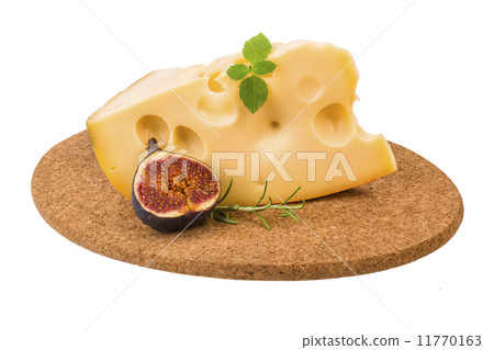 Maasdam cheese with fig Maasdam cheese with fig 11770163