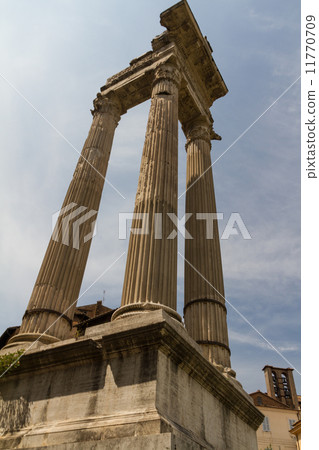 Ruins by Teatro di Marcello, Rome - Italy 11770709