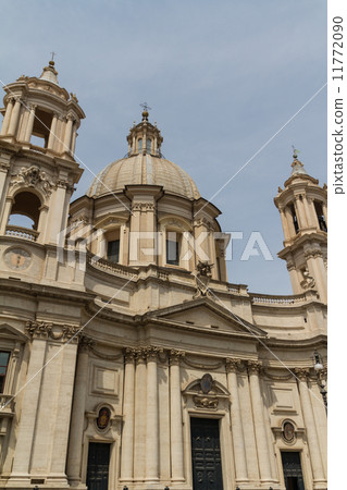 Saint Agnese in Agone in Piazza Navona, Rome, Italy 11772090
