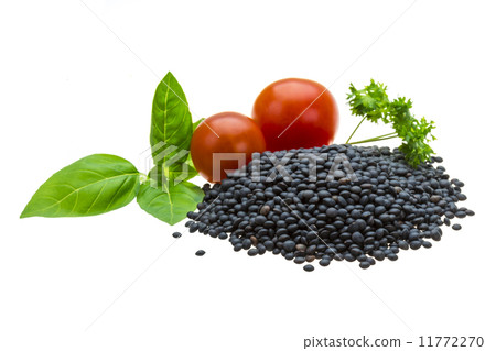 Black lentils 11772270