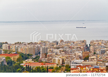Aerial view of Thessaloniki, Greece Aerial view of Thessaloniki, Greece 11772734