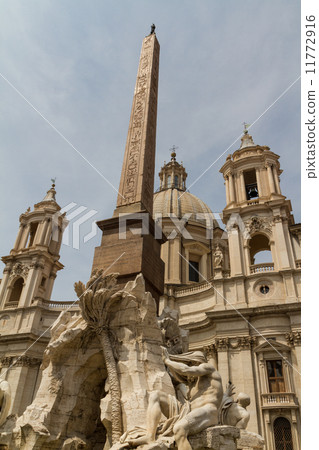 Saint Agnese in Agone in Piazza Navona, Rome, Italy Saint Agnese in Agone in Piazza Navona, Rome, Italy 11772916