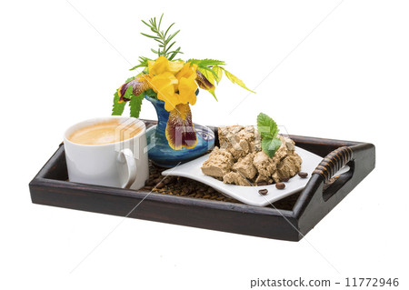 Coffee with Sunflower Halva Coffee with Sunflower Halva 11772946