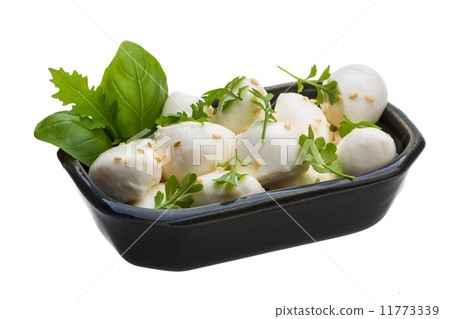 Mozzarella with herbs 11773339