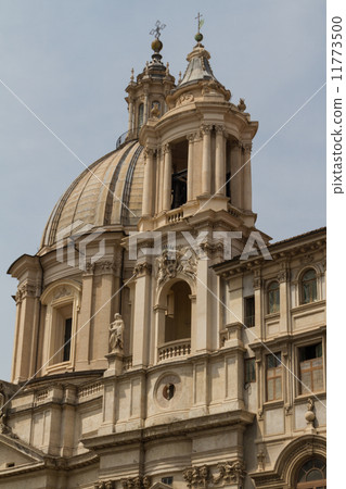 Saint Agnese in Agone in Piazza Navona, Rome, Italy Saint Agnese in Agone in Piazza Navona, Rome, Italy 11773500