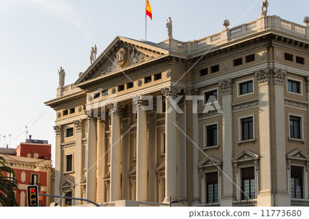 Old beautiful architecture Barcelona (Spain) 11773680