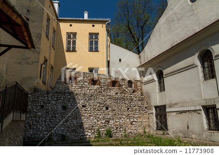 Krakow - a unique architecture in the old Jewish district of Kaz 11773908