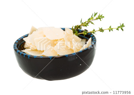 Parmesan cheese isolated white Parmesan cheese isolated white 11773956
