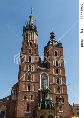 St. Mary's Basilica (Mariacki Church) - famous brick gothic chur 11774605